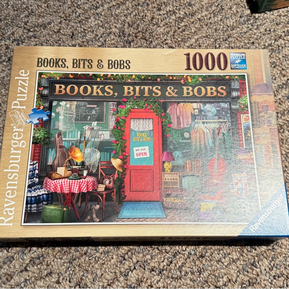 Ravensburger Books, Bits & Bobs Puzzle - Red, Green, Blue